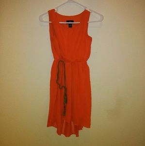 Peach girls dress